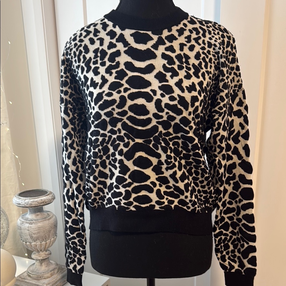 Leopard Print Sweater